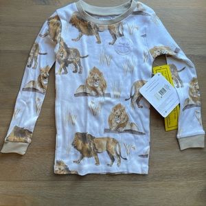NWT Burt’s Bees Baby Lion Shirt 3T